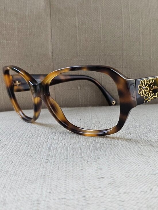 Coach Accessories - Coach Women Eyeglasses Frame HC8010 PAYTON Dark Tortoise Eyewear Glasses